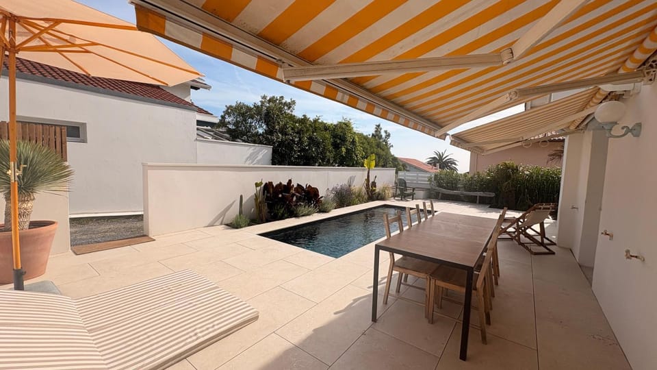 Villa Vue Océan, Piscine Chauffée, Centre & Plages à pied Villa in Biarritz