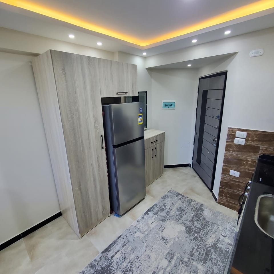 Kitchen or kitchenette, wardrobe