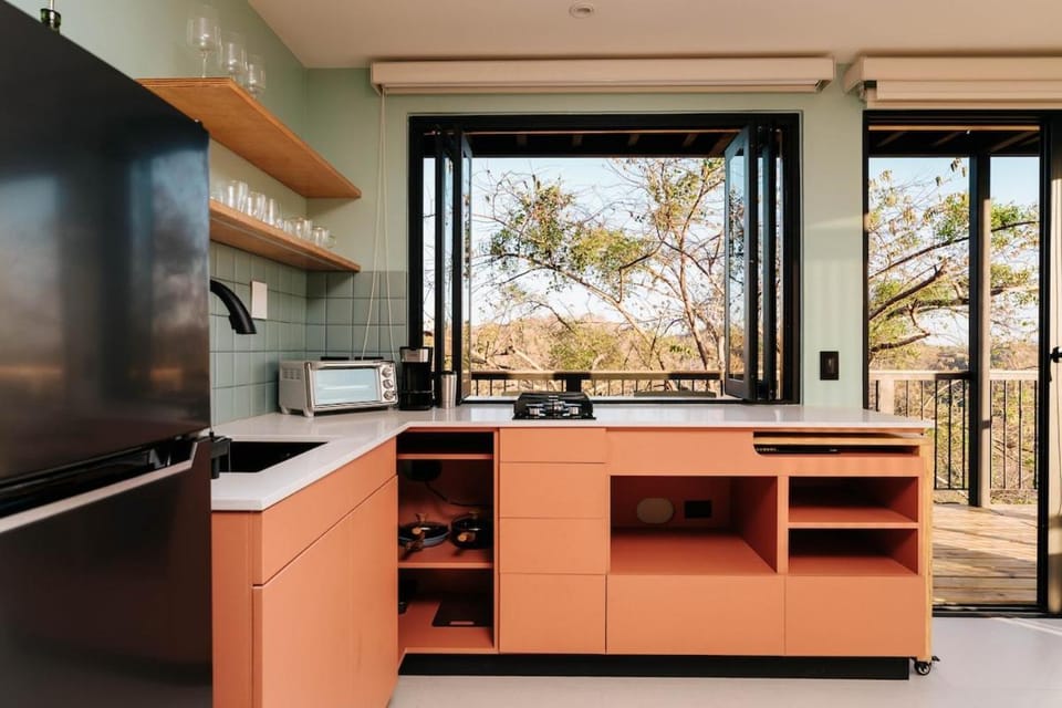 Kitchen or kitchenette, kitchen