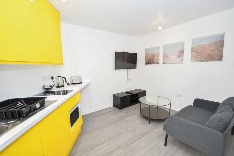 Bright & Contemporary Studio in Sheffield w WiFi Apartment in Sheffield