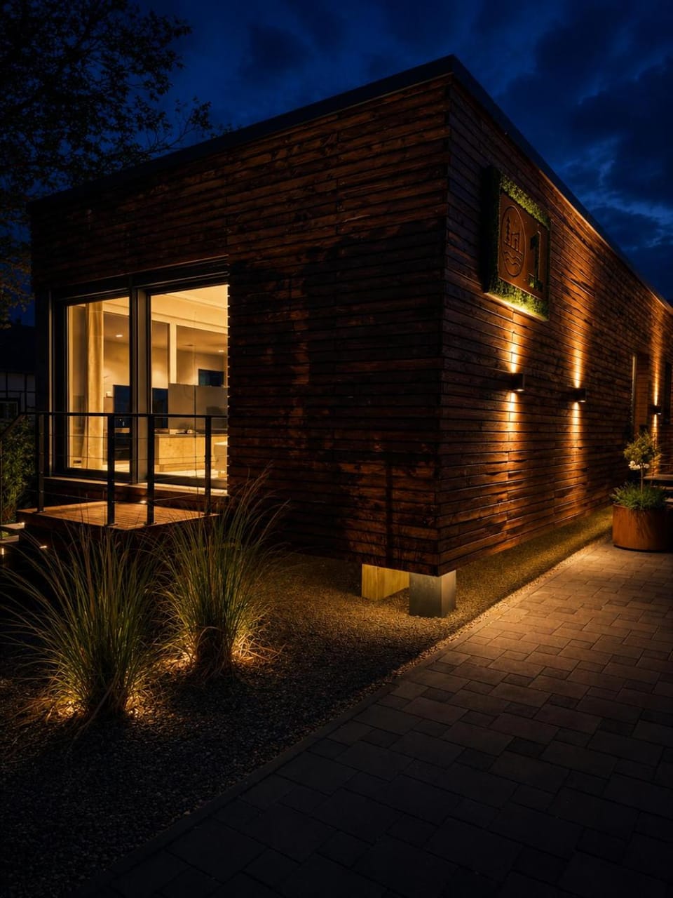 Property building, Night