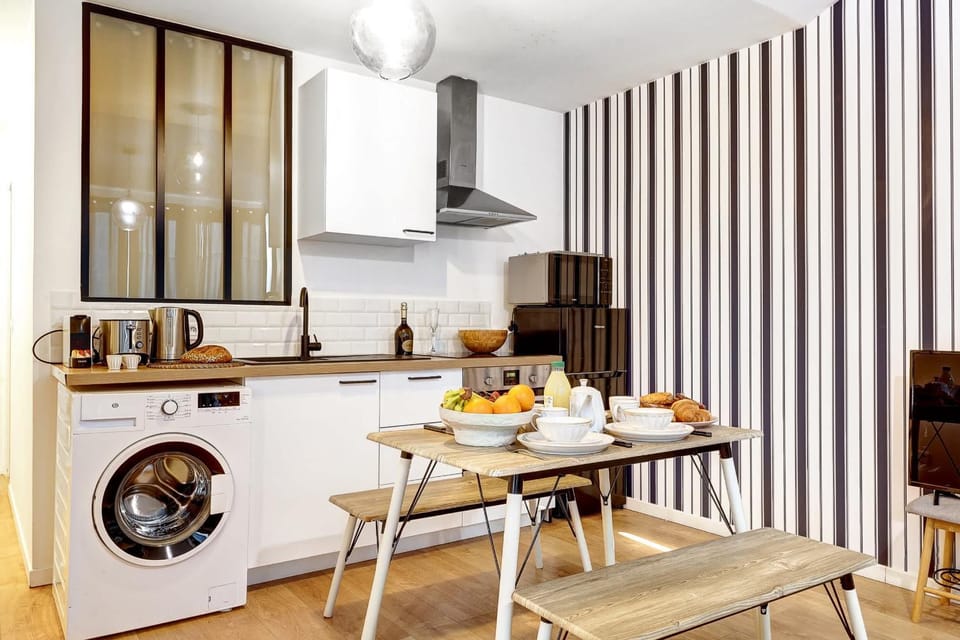 Appartement cosy - 4P La Villette Apartment in Paris