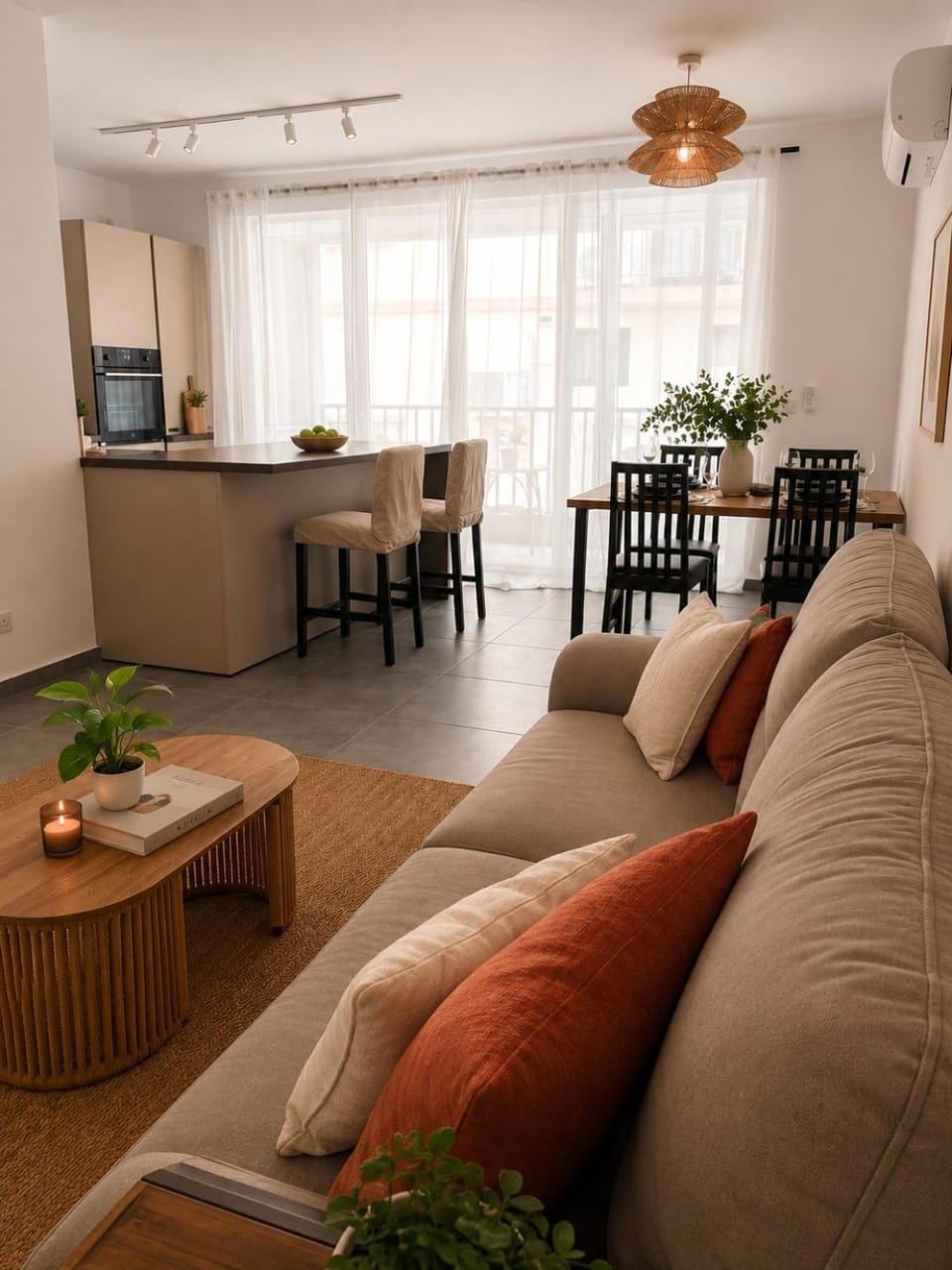Stylish 2 BR APT with Hot Tub and Terrace - Central Sliema Apartment in Sliema