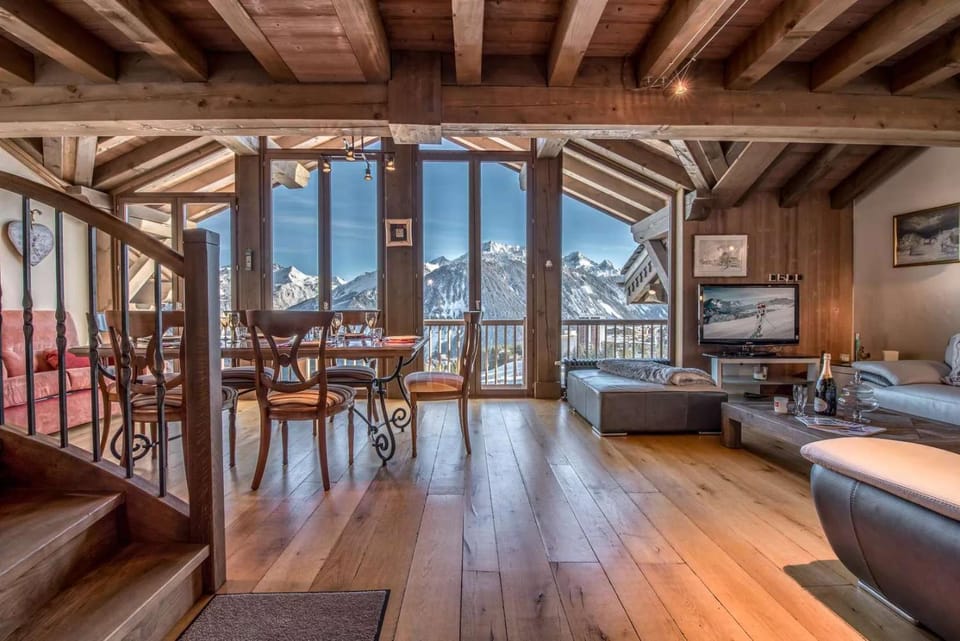 Penthouse - Mountain View & Ski Access 1850 Apartment in Saint-Bon-Tarentaise