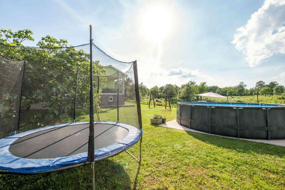 Children play ground, Garden, Swimming pool