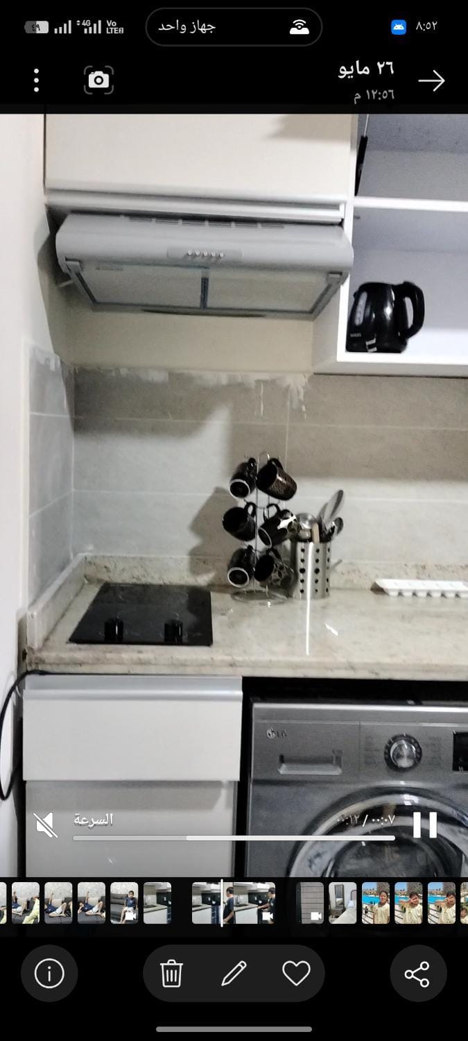 Full furnished studio Apartment in Hurghada
