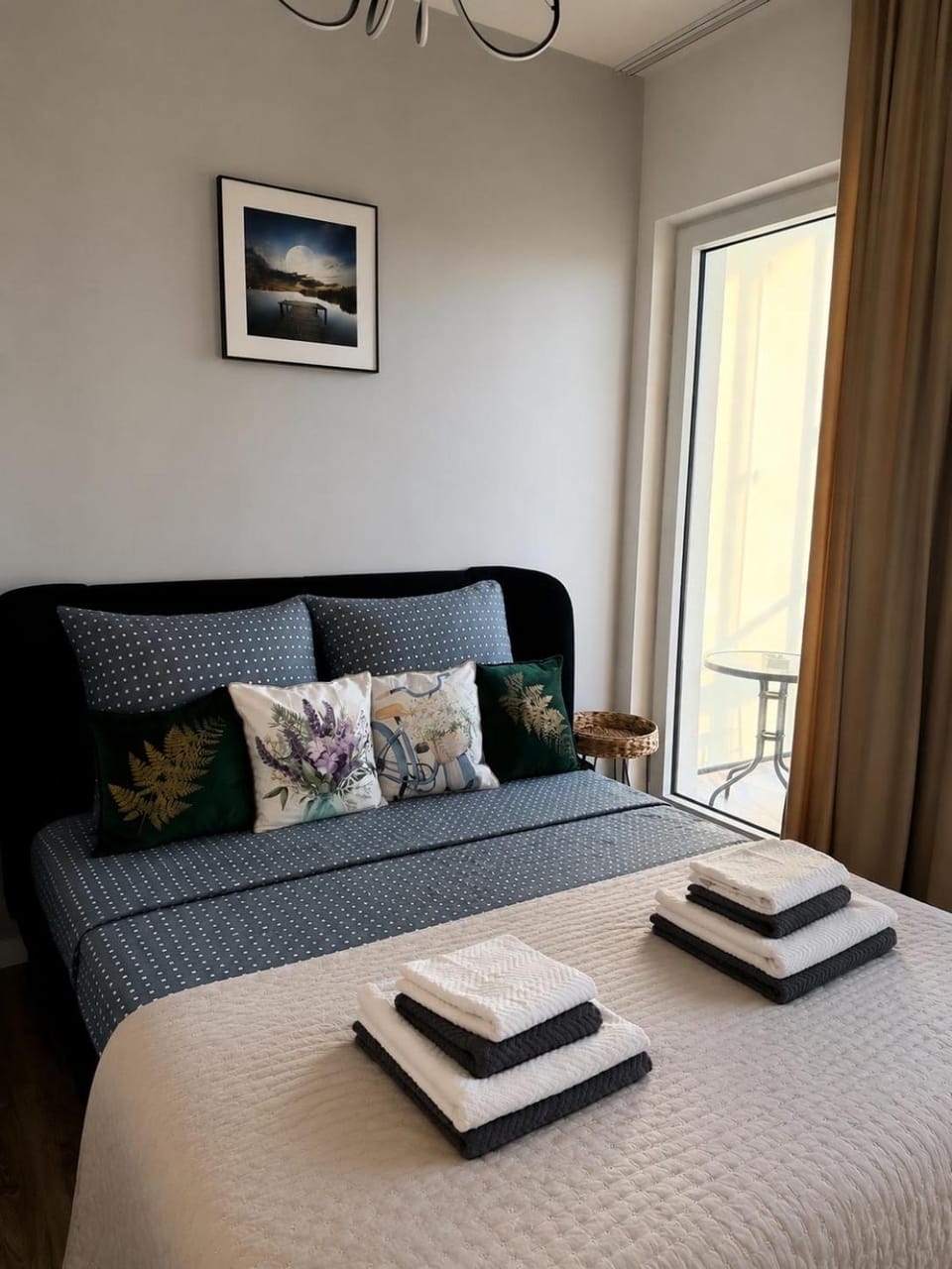 Bed, Living room, Photo of the whole room, Seating area, Bedroom