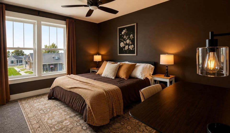 Bed, Bedroom