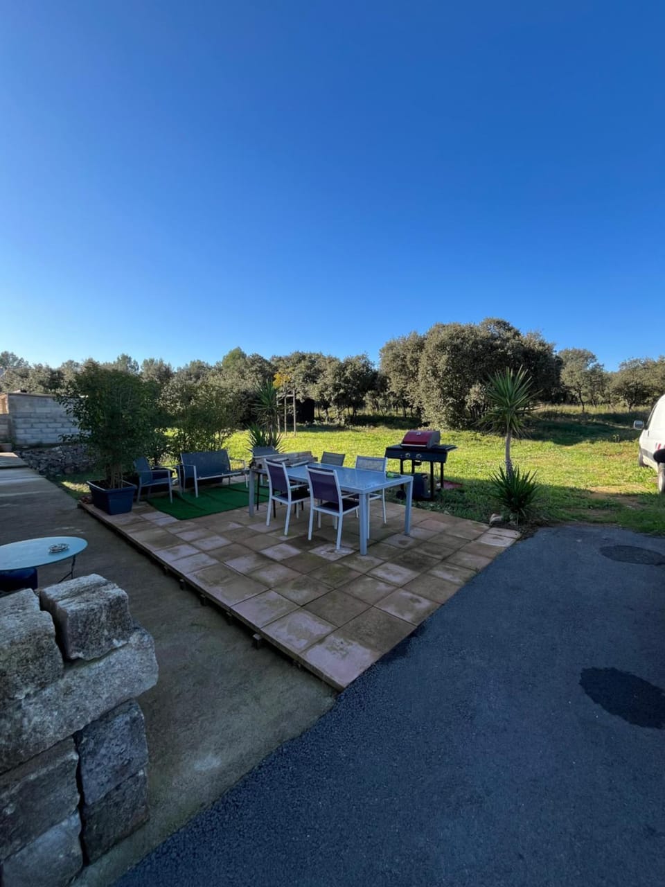 Property building, Garden