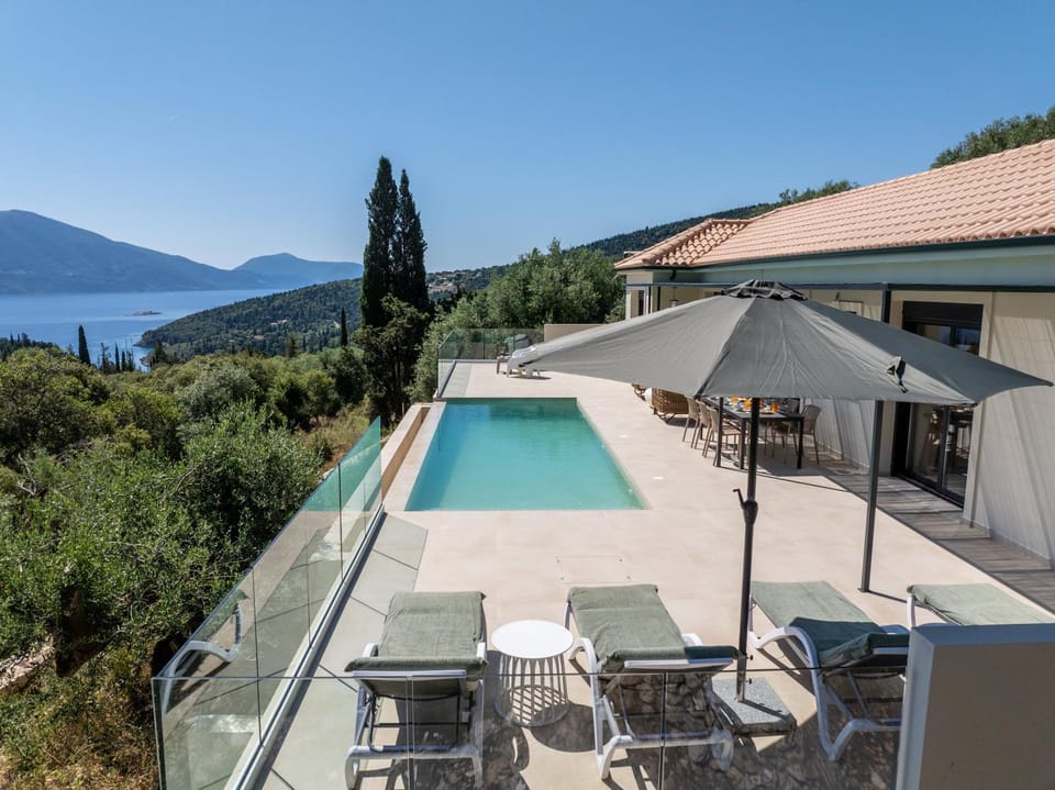 Casa Verde Brand-New Luxury Villa Fiskardo Villa in Cephalonia