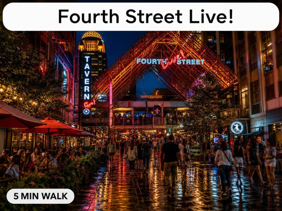 Downtown! Near 4th Street Live & Brown Theatre Apartment in Jefferson County