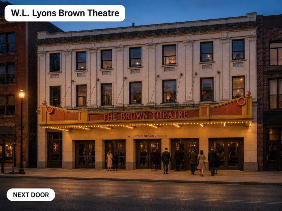 Downtown! Near 4th Street Live & Brown Theatre Apartment in Jefferson County