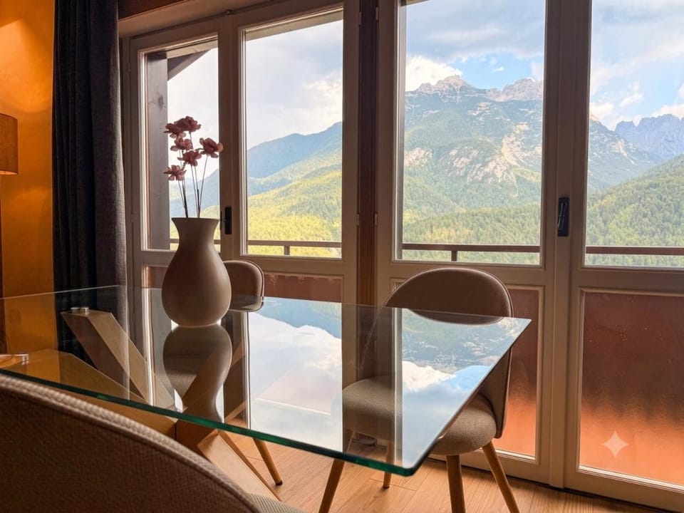 Natural landscape, Dining area, Mountain view