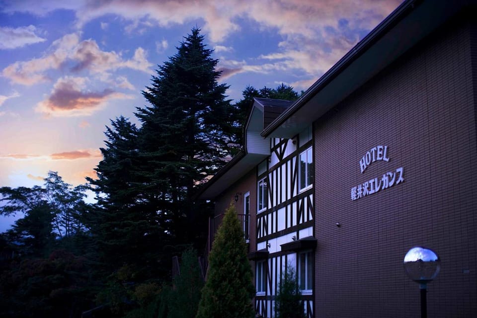Property building, Sunset