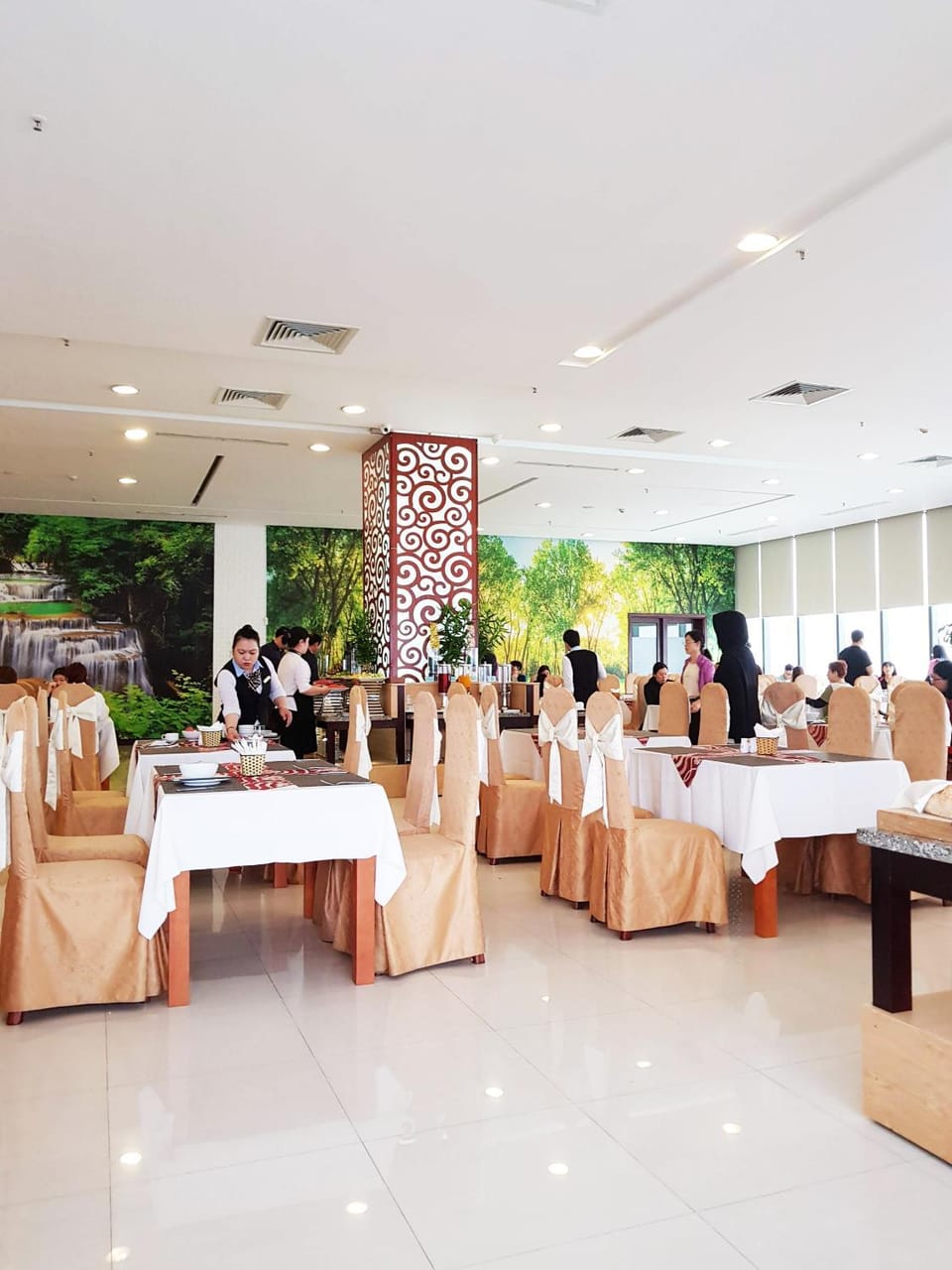 Buffet breakfast