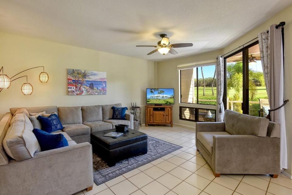 Peaceful Luxury Condo at Grand Champions, Great Location, Mountain and Golf Course Views Apartment in Wailea