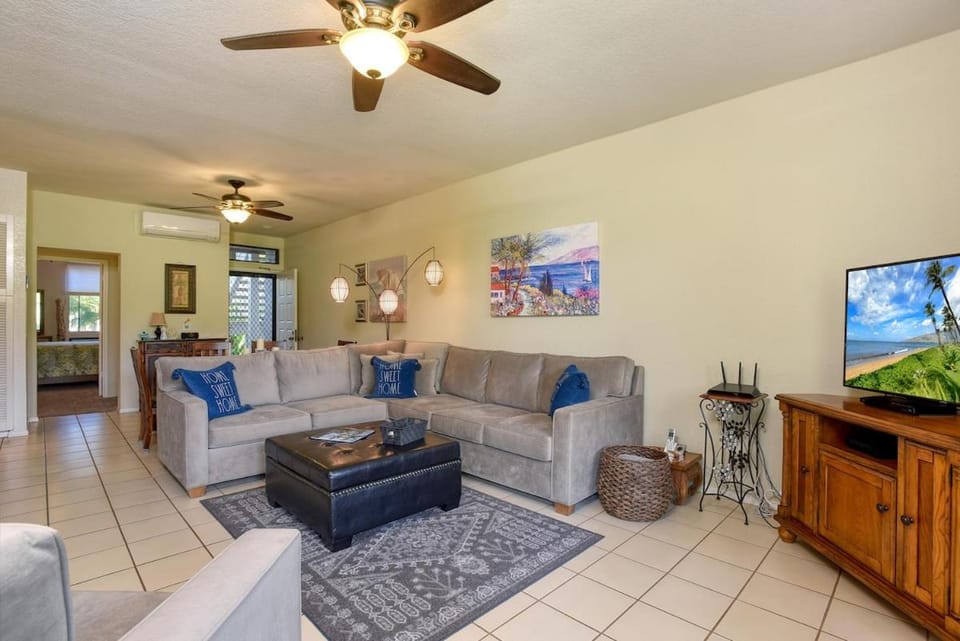 Peaceful Luxury Condo at Grand Champions, Great Location, Mountain and Golf Course Views Apartment in Wailea