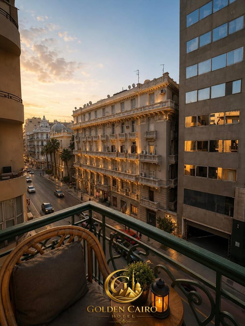 Property building, Day, View (from property/room), Balcony/Terrace, City view, Location, Sunrise, Sunset, Parking