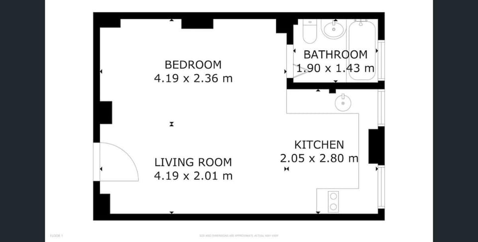 The Elizabeth Bay Studio Apartment in Sydney