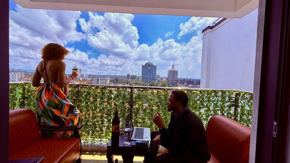 Patio, Day, People, View (from property/room), Balcony/Terrace, Living room, Seating area, Dining area, Guests, group of guests