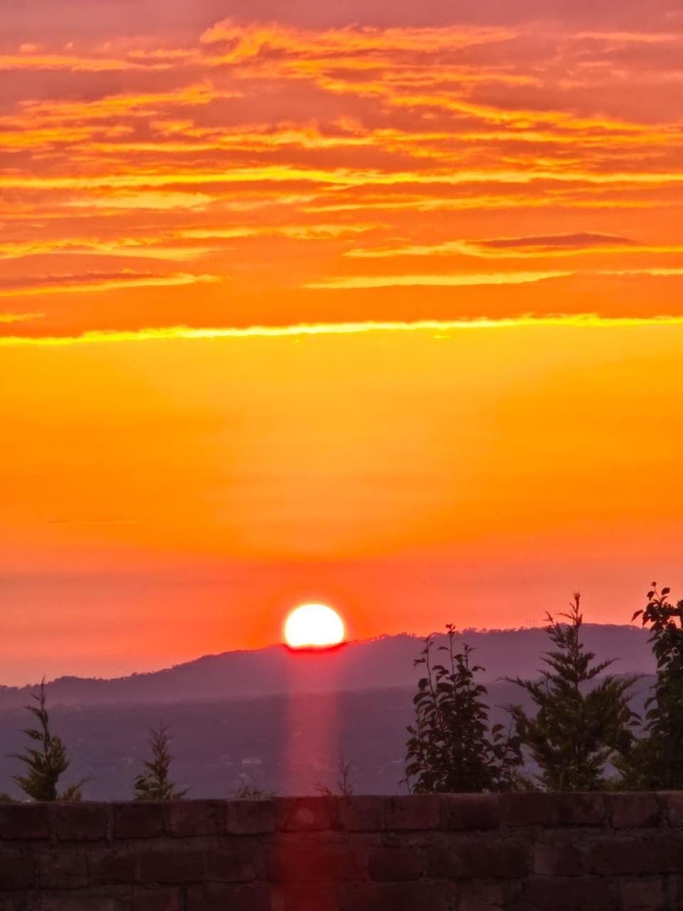 Natural landscape, Sunset