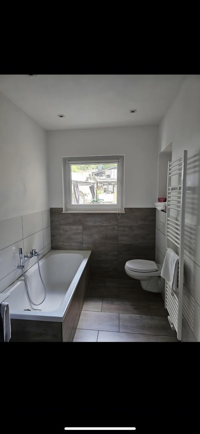 Bathroom, Living room