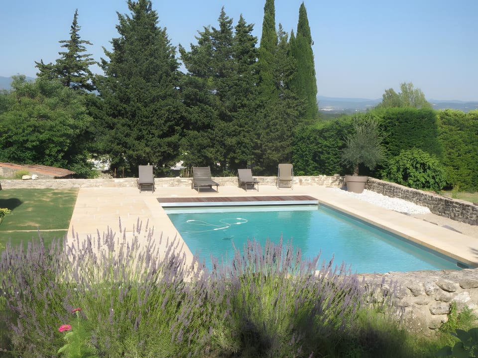 Property building, Living room, Swimming pool