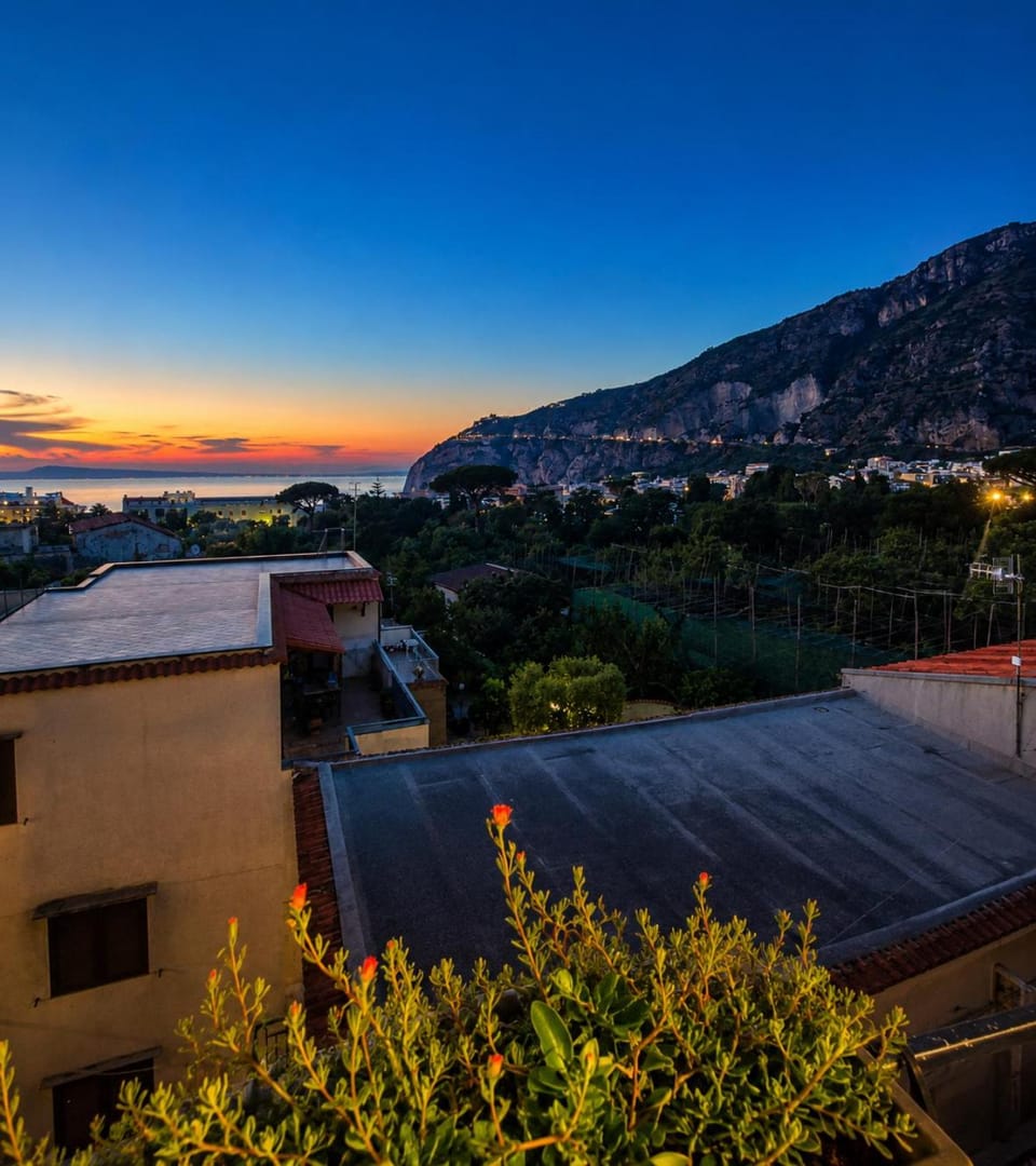 Mountain view, Sea view, Sunset