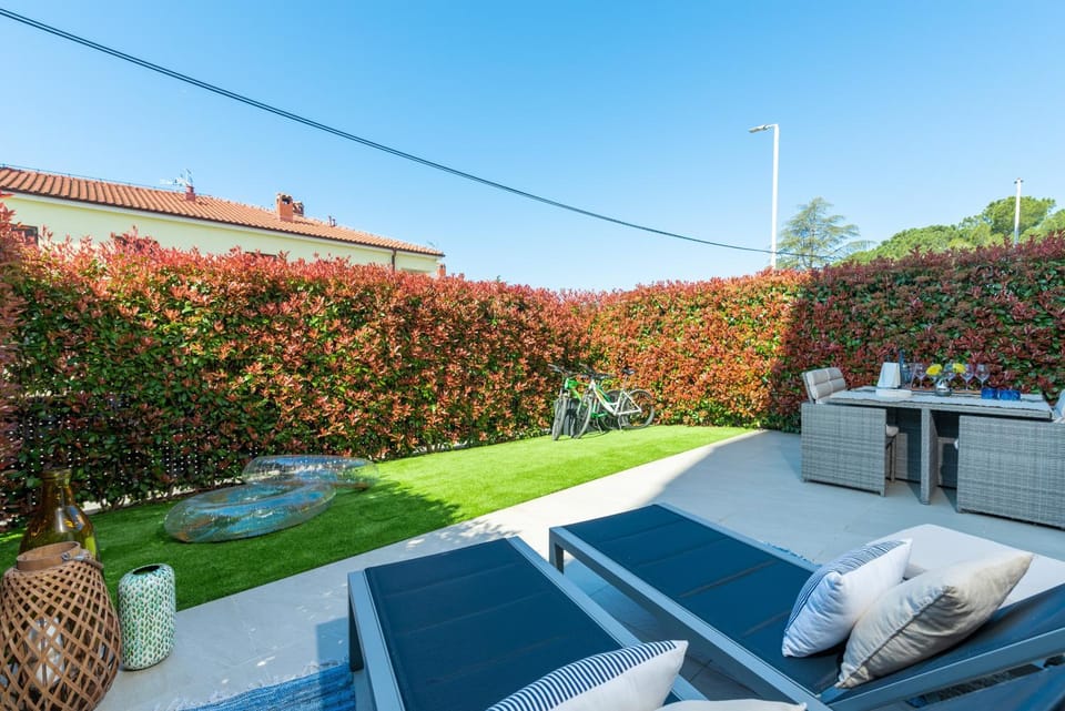 Ground floor apartment with 1 bedroom , big terrace with garden and BBQ Apartment in Poreč