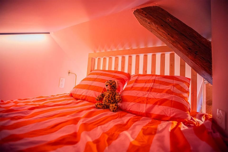 Le Bubble Gum Hypercentre Parking Cinema KingSize Apartment in Chartres