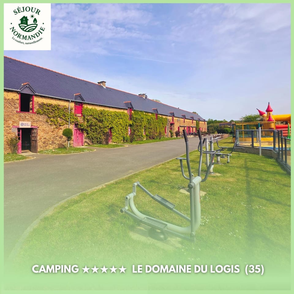 Mobilhome basic 3ch-6p avec TV - Camping 5 étoiles - 35 Campground/ 
RV Resort in Brittany