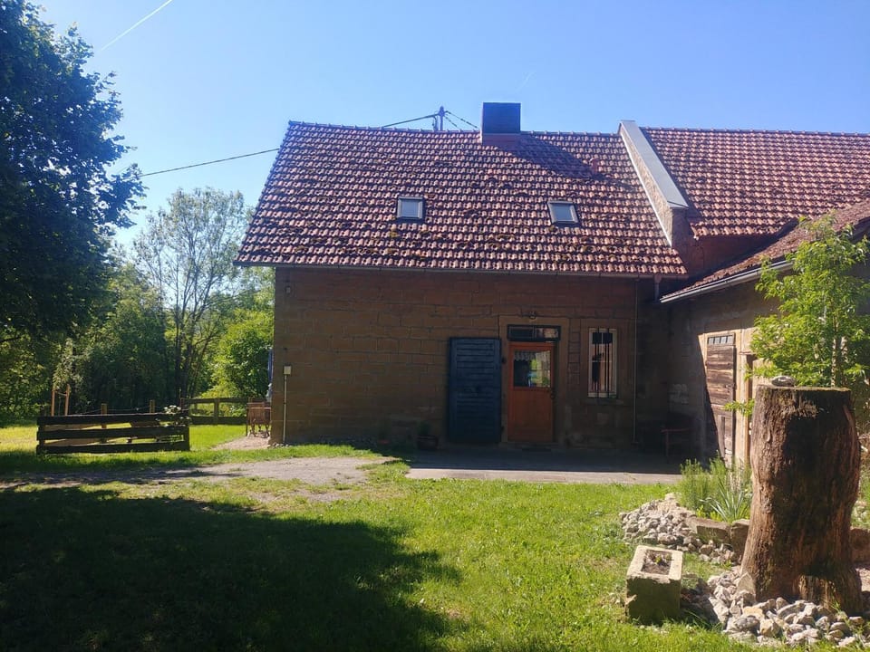 Property building, Facade/entrance, Garden view