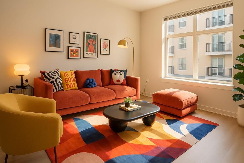 Living room, Seating area