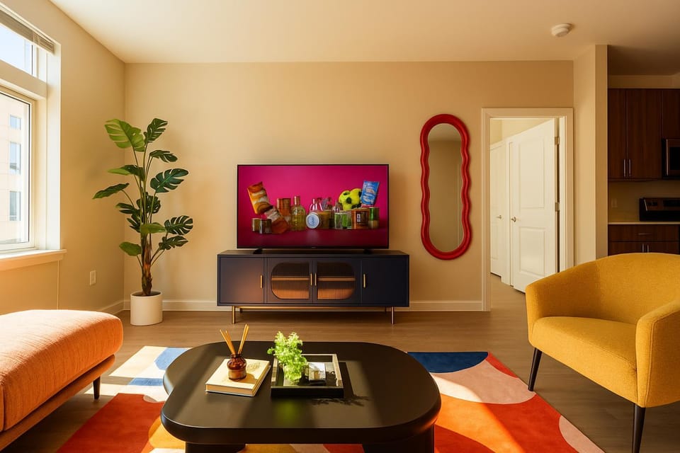 TV and multimedia, Living room, Seating area