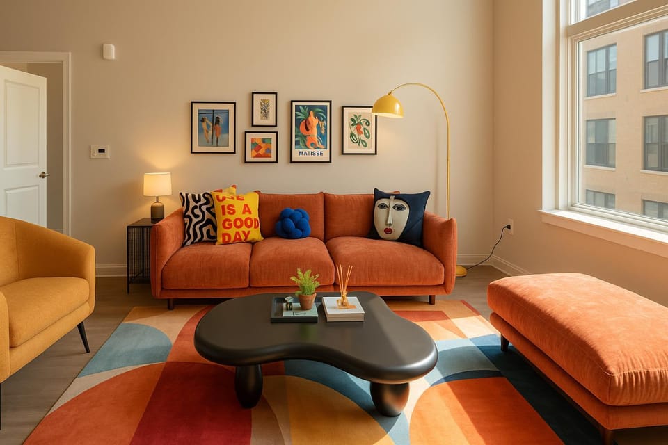 Living room, Seating area