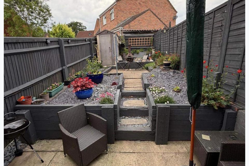 Patio, Day, Garden, View (from property/room), Balcony/Terrace, Seating area, Garden view