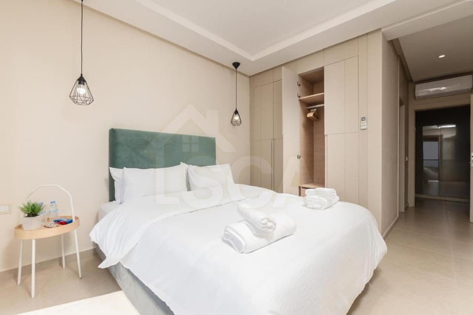 Ocean & Sunset View Pool & Parking Apartment in Souss-Massa