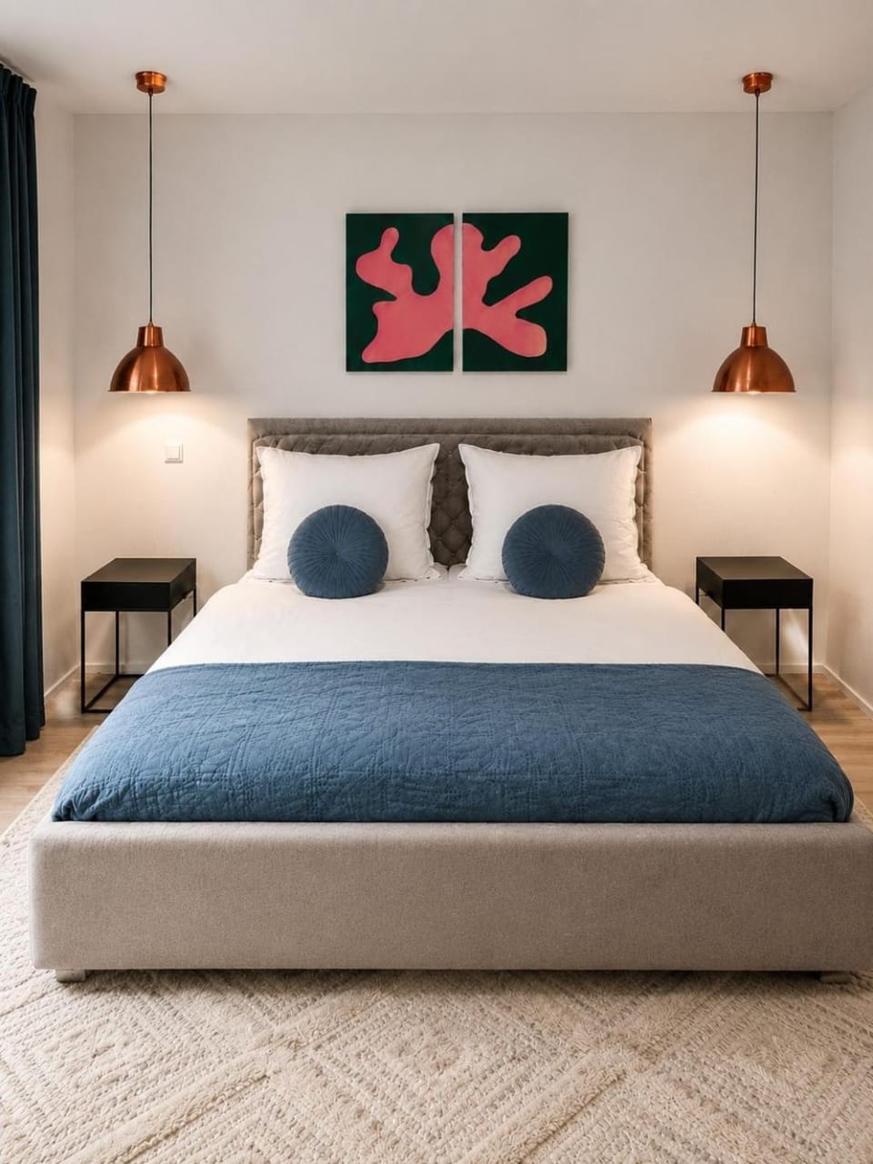 Bed, Photo of the whole room, Bedroom