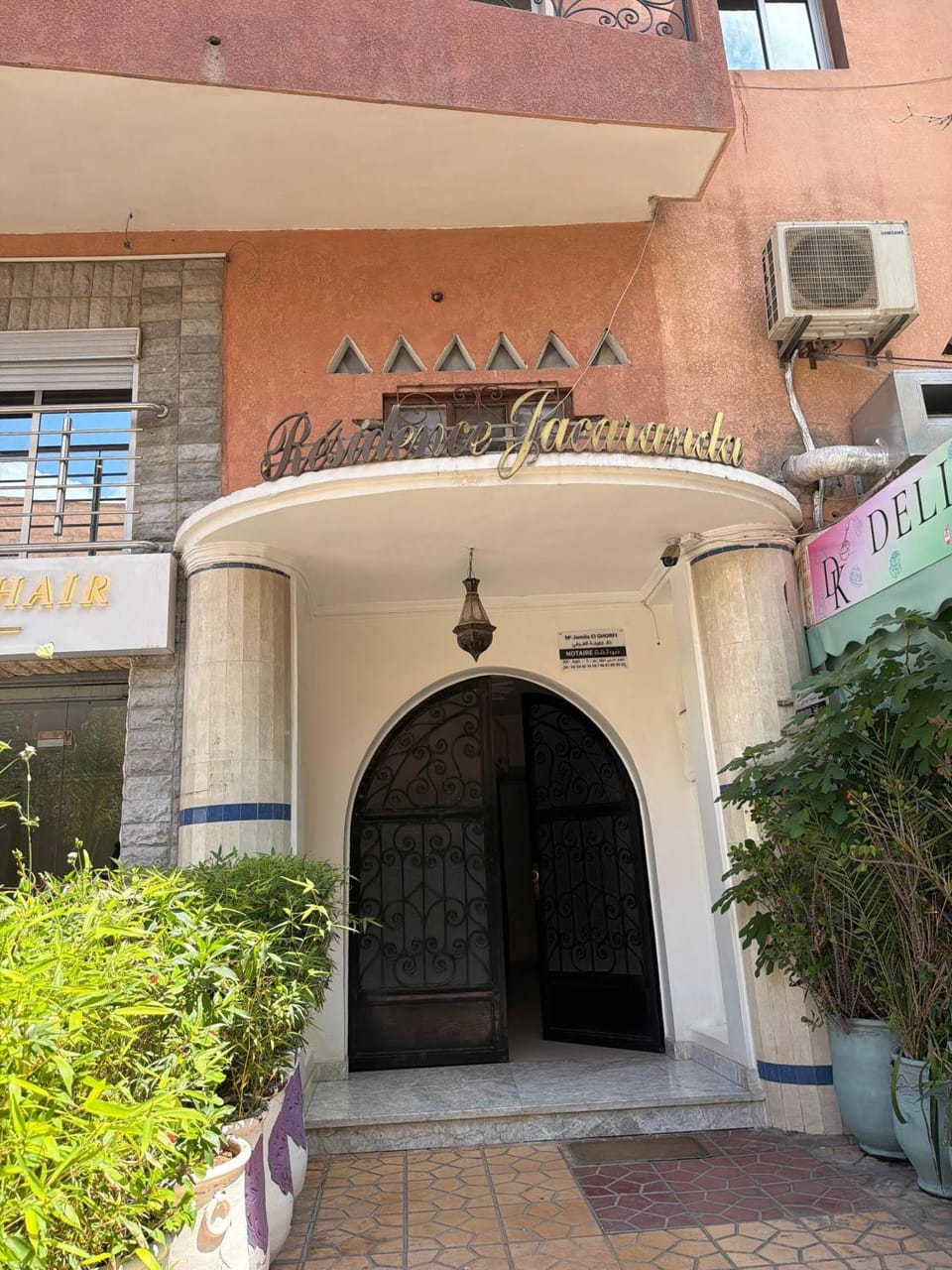 Property building, Facade/entrance
