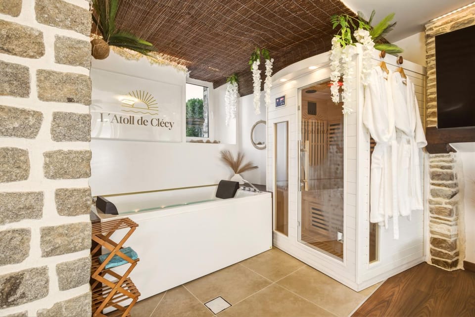 L'Atoll - Balnéo - Sauna - Vidéo Projecteur House in Normandy