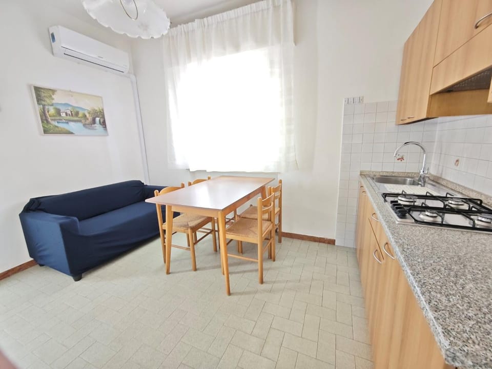 Living room, kitchen