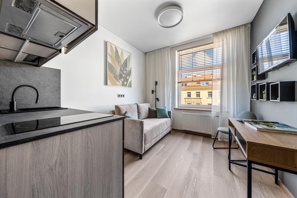 TV and multimedia, Kitchen or kitchenette, Seating area, Dining area