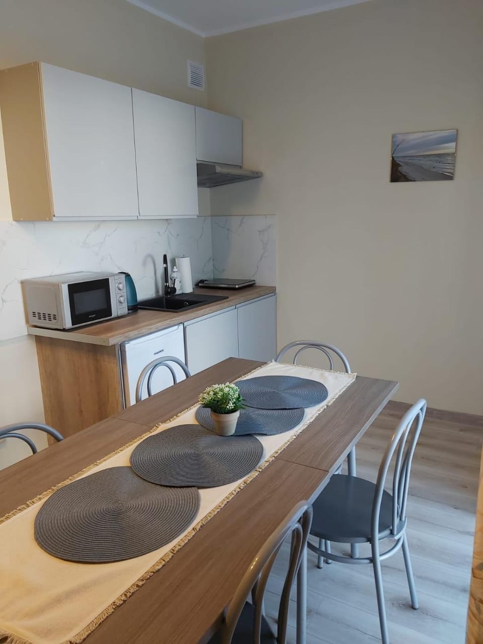 Kitchen or kitchenette, Dining area, oven, stove