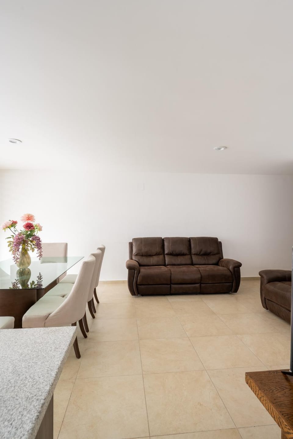 Living room, Seating area, Dining area