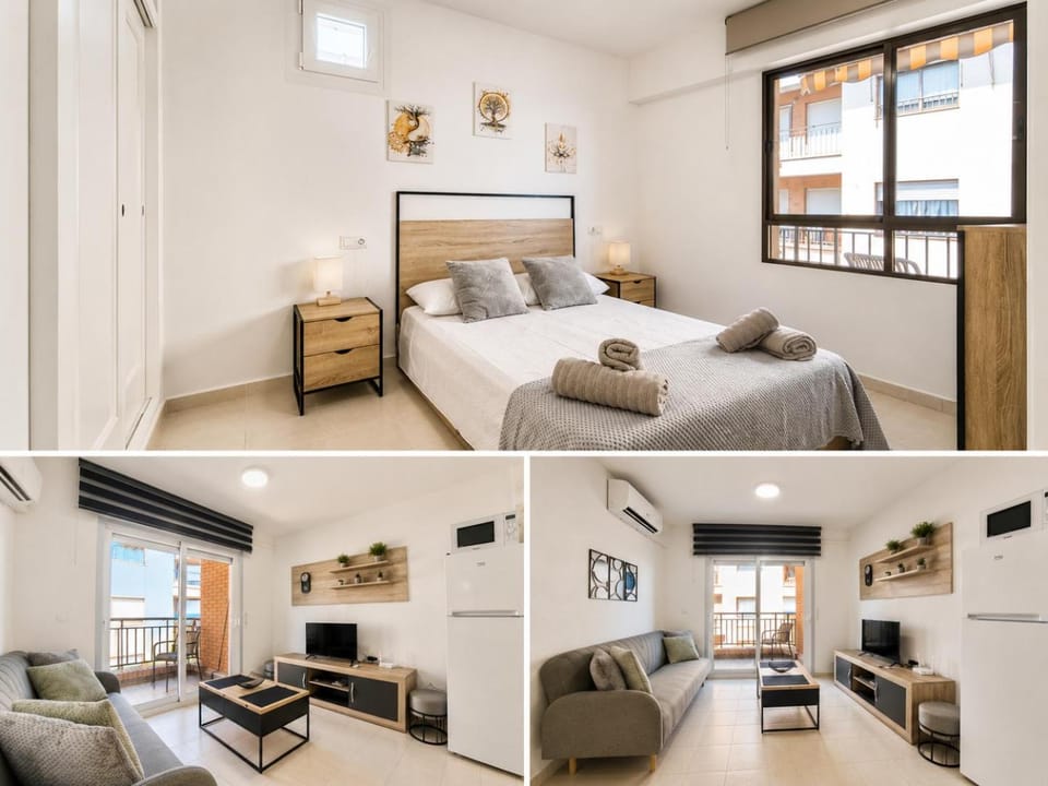 Living room, Bedroom