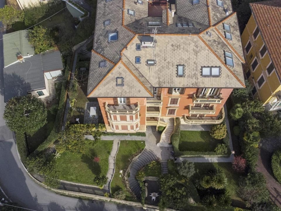 Property building, Day, Bird's eye view, Garden