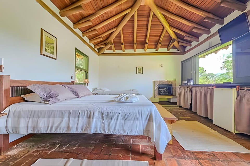 Chalé de montanha com lareira, sauna e piscina. Apartment in State of São Paulo