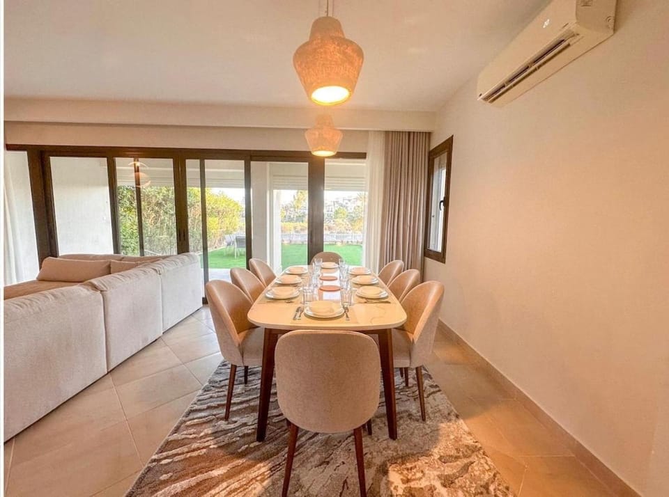 Luxury Golf View 4BR Townhouse with Maids Room in Marassi Blanca House in Egypt