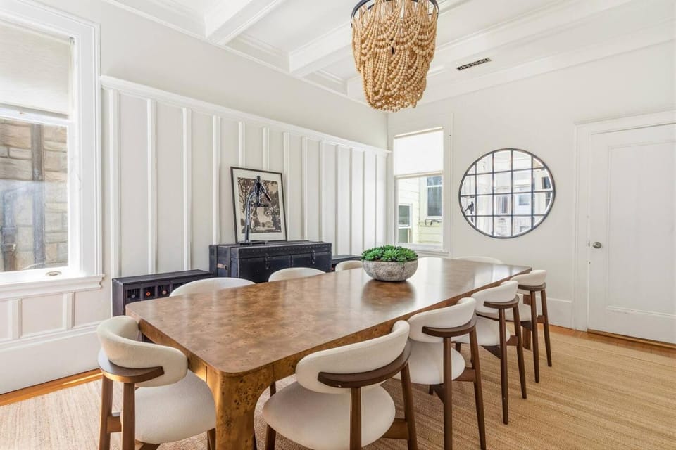 Designer-Furnished NOPA Family Home 30+ Days Apartment in Western Addition