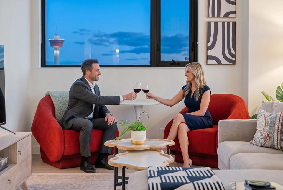 Nuage 2 Bed 2 Bath 2 Balconies Parking Apartment in Calgary